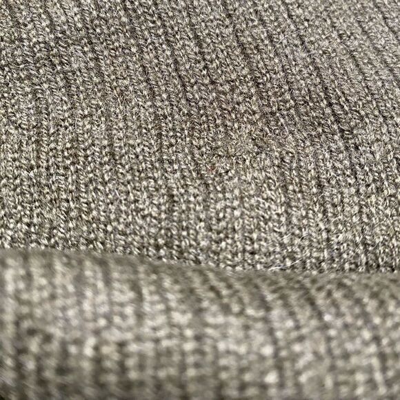 Ralph Lauren Vintage Fall 2003 Collection Loden Green Ruffle Wrap Cashmere Shawl - Picture 8 of 8